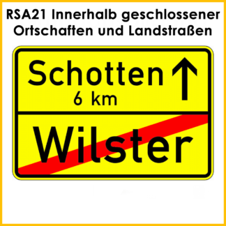 RSA21 Schulung innerhalb geschlossener Ortschaften und Landstraßen